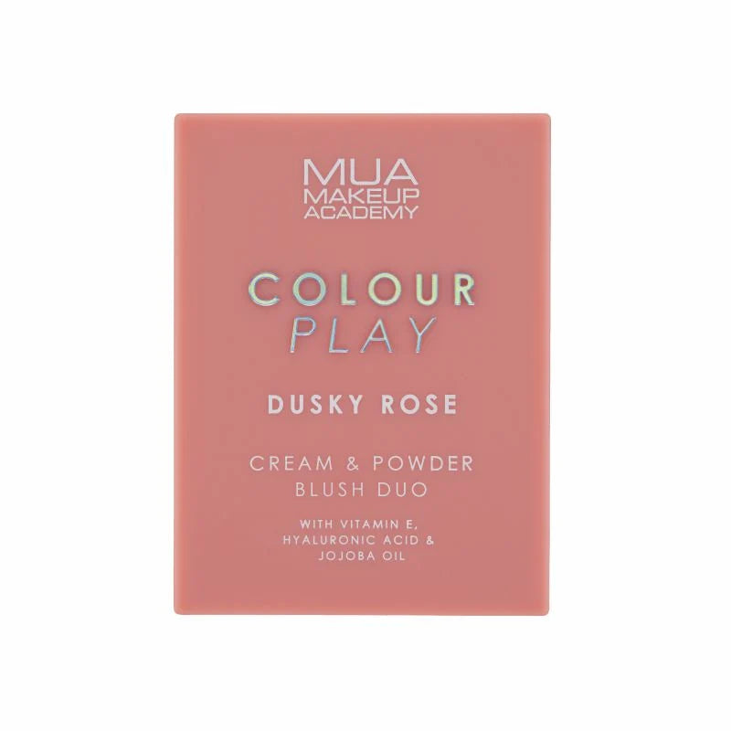 MUA Colour Play Cream &amp; Powder Blush Duo- Dusky Rose