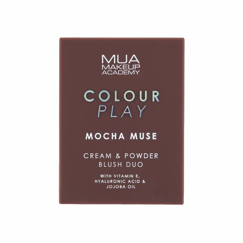 MUA Colour Play Cream & Powder Blush Duo- Mocha Muse