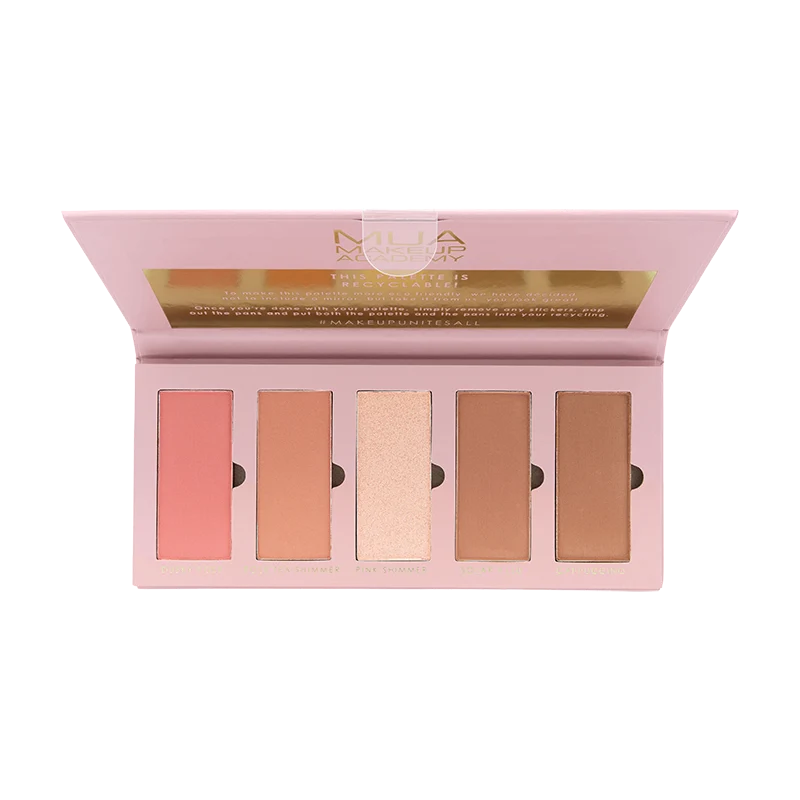MUA Goddess Glow Face Palette